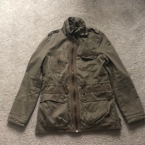 Army green jacket